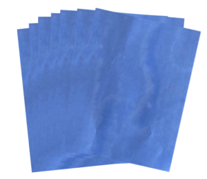 Blue Caution Extra Extra A4 Soaked Paper Sheet - Image 2